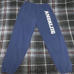 Anokijig Blue Sweatpants
